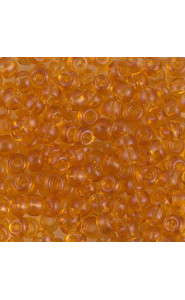Miyuki rocailles Perlen 6/0 - Transparent topaz 6-133